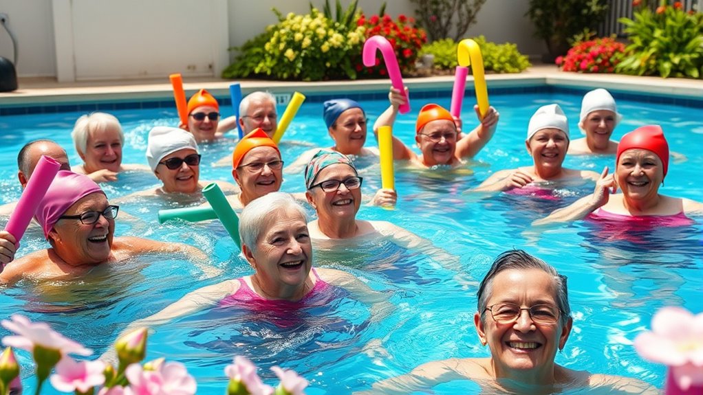 gentle water exercises for seniors