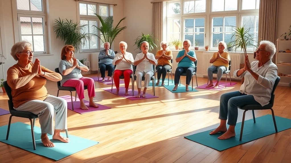 gentle yoga benefits seniors
