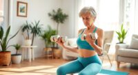 home strength training seniors
