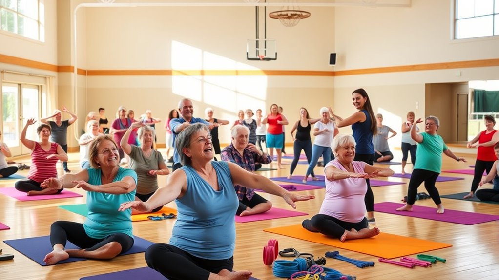 inclusive fitness class options