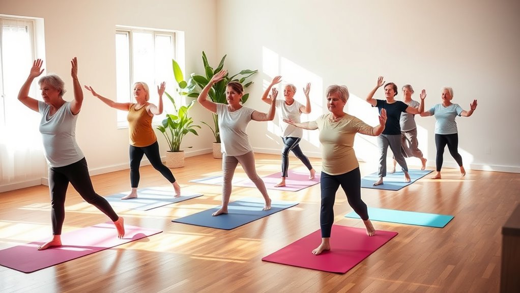 mindful movement practice begins