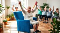 seated fitness for seniors