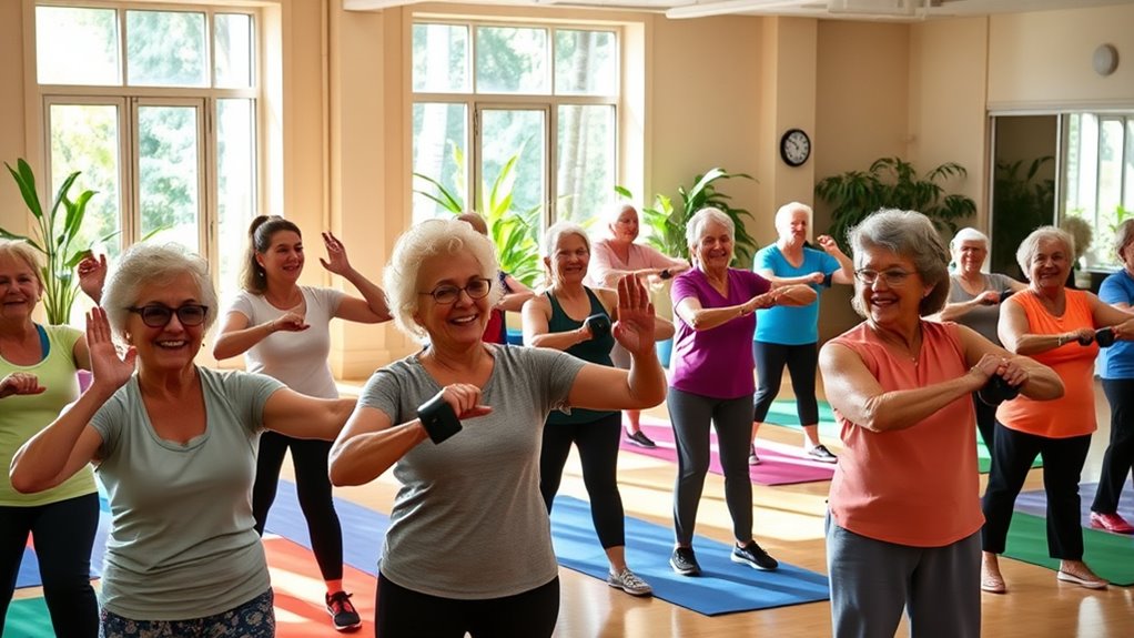 senior fitness class advantages