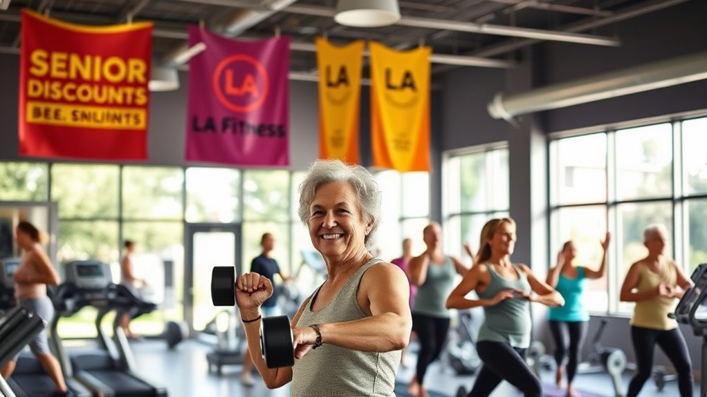 senior fitness membership options