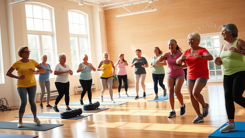 senior friendly exercise classes