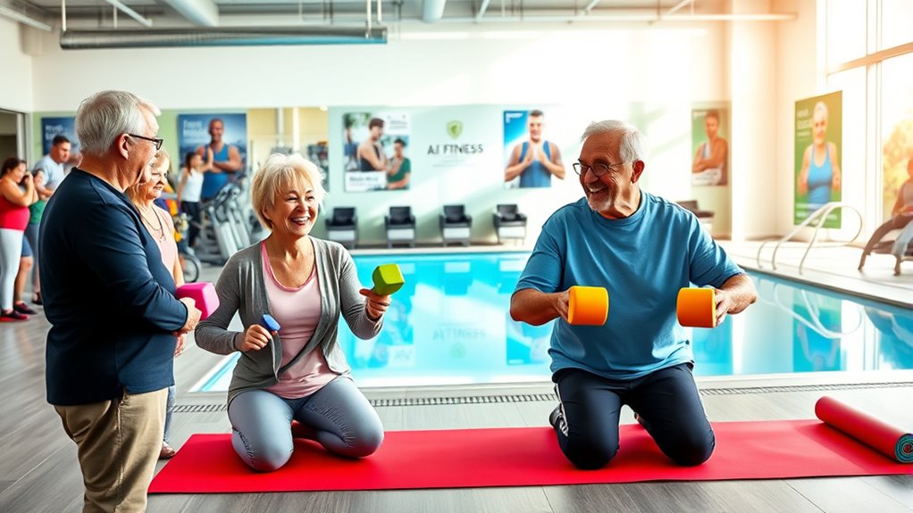 senior gym discounts available