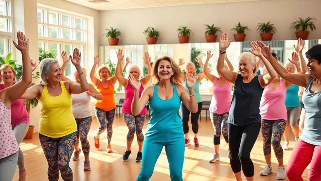 seniors health through zumba