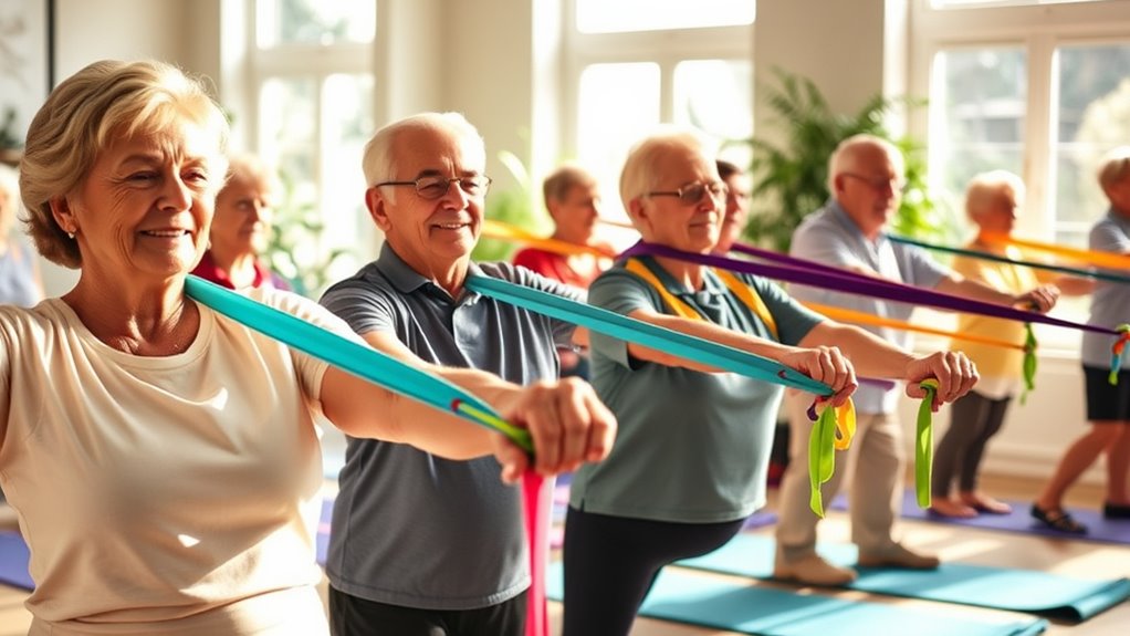 stretch band exercise routine