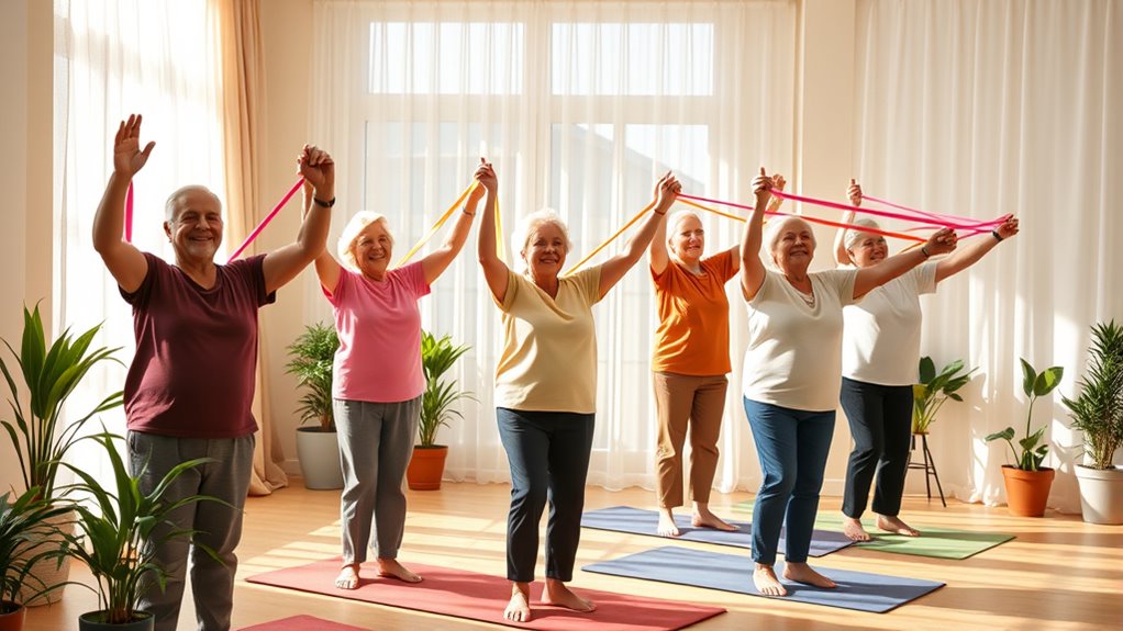 stretch bands enhance mobility