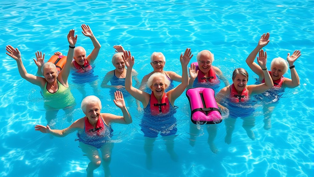 water aerobics benefits seniors
