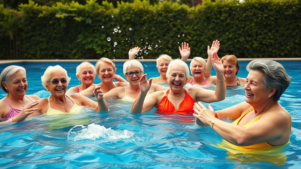 water aerobics for seniors