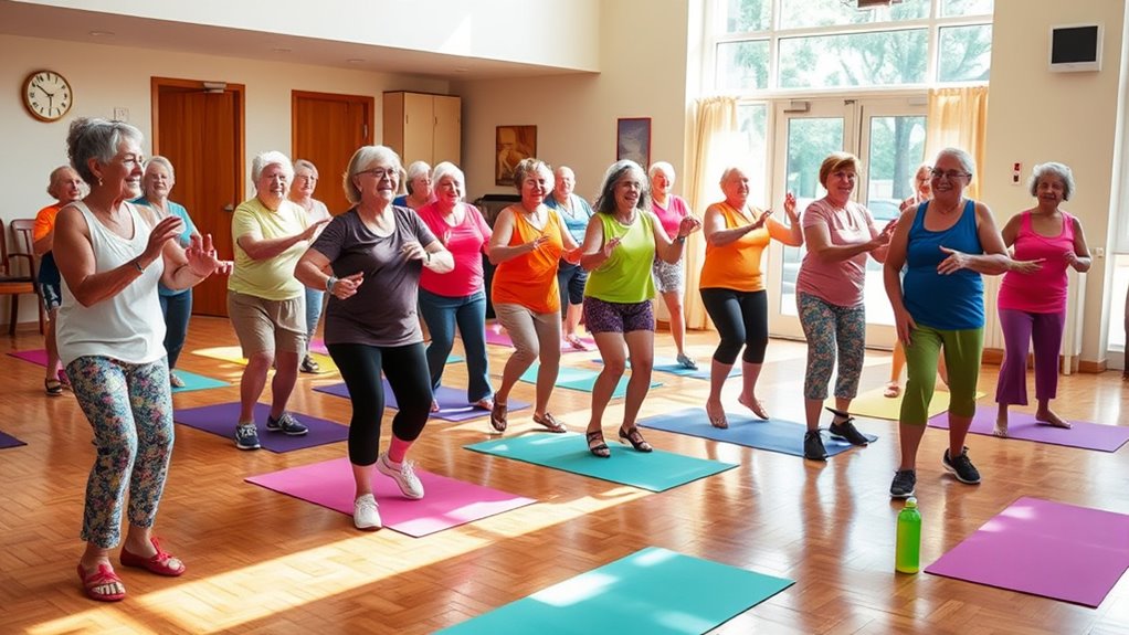 zumba enhances senior fitness