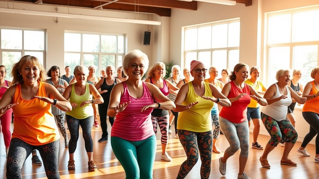 zumba enhances senior wellness