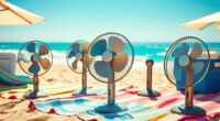 beach ready portable cooling