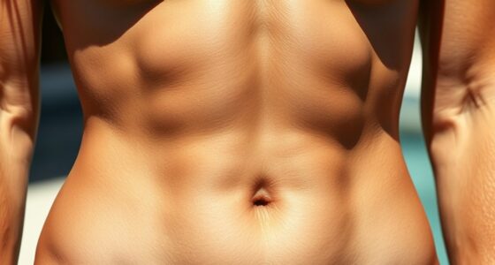 beach ready sculpted abs