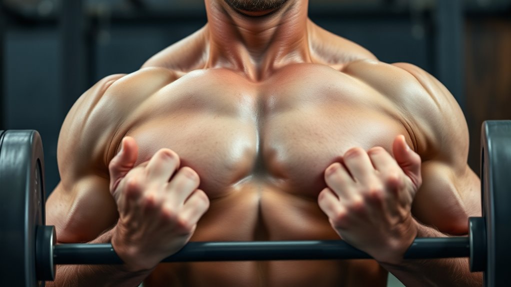 breath control and core engagement