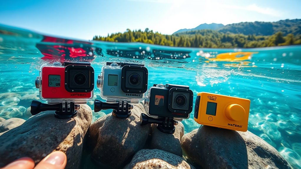 budget waterproof action cameras