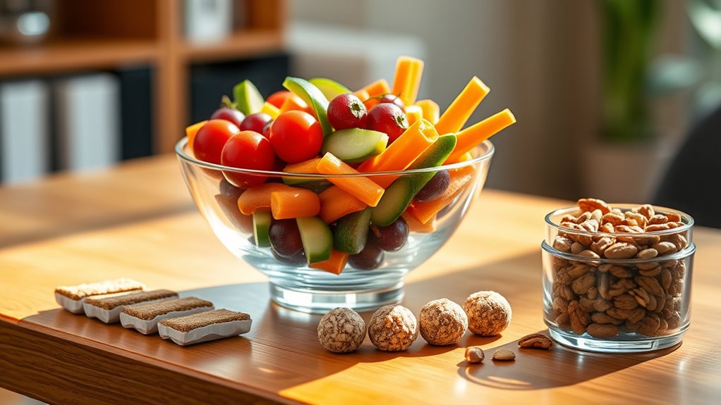 choose nutrient dense balanced snacks
