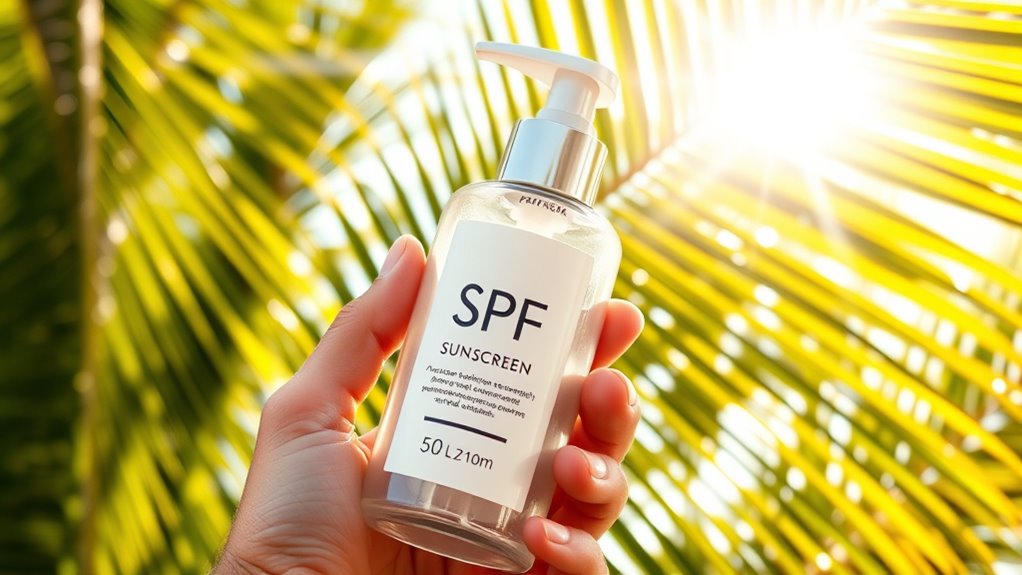 choose suitable broad spectrum sunscreen