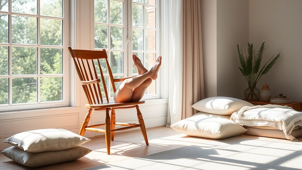 create safe comfortable seated
