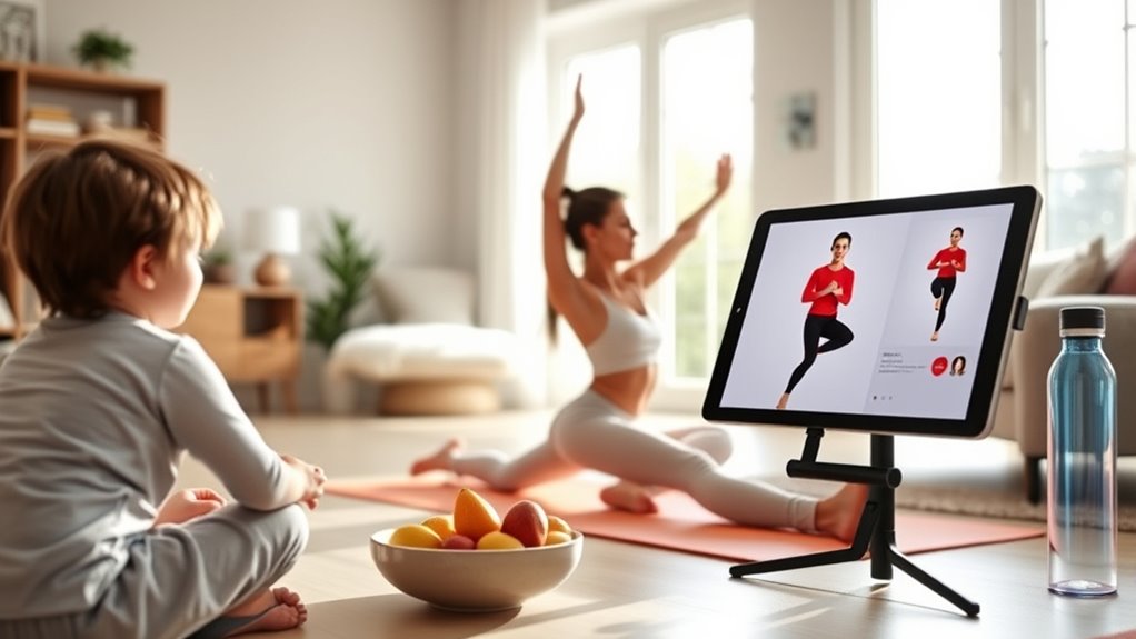 digital guided workout tools