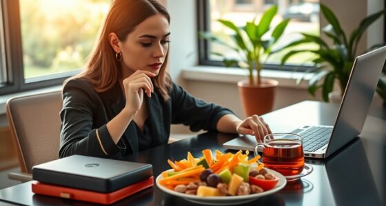 eating with awareness at work