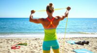 full body resistance band workout