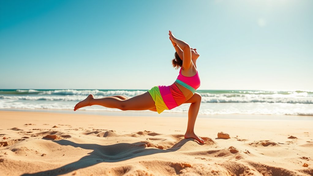 glute and hip stretching