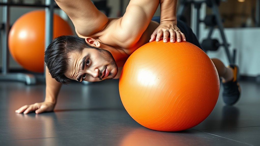 gradually increase exercise difficulty