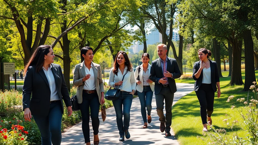 inclusive accessible walking meetings