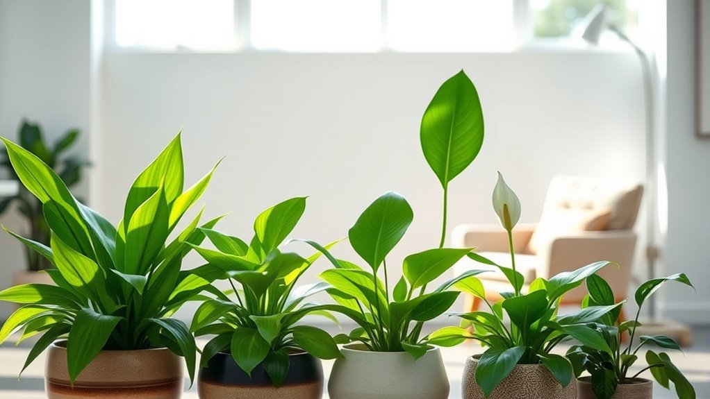 indoor air purifying plants