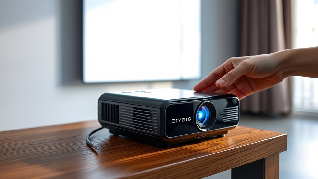 key portable projector features