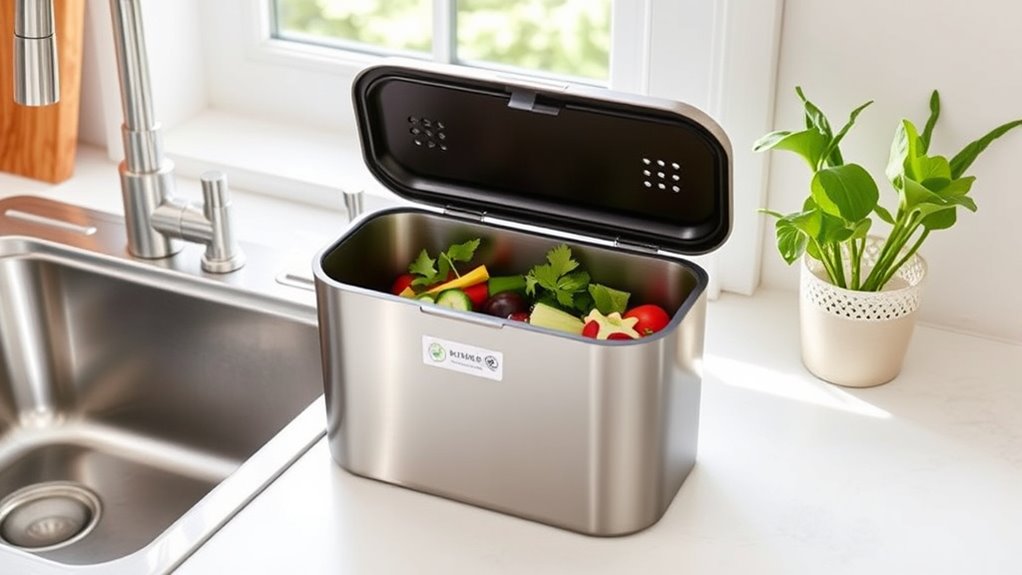kitchen compost bin considerations