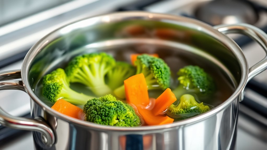 minimize water shorten cooking