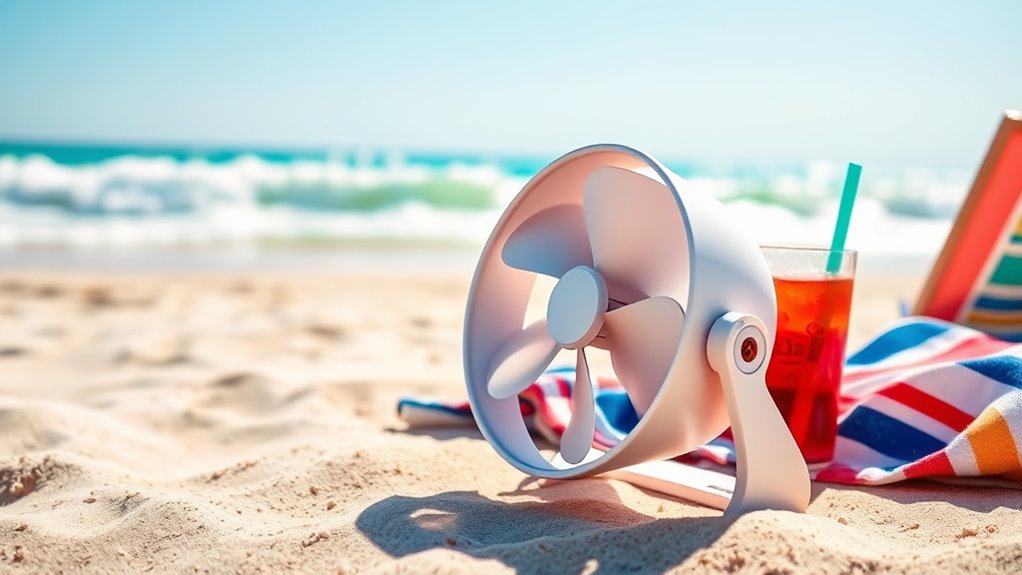 portable durable quiet fan