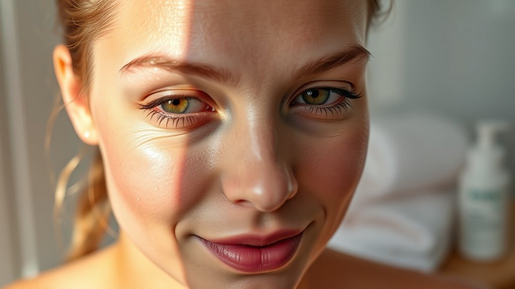 post exercise skin cleansing