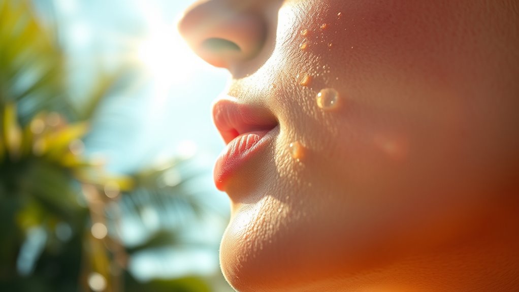 post sun skin recovery
