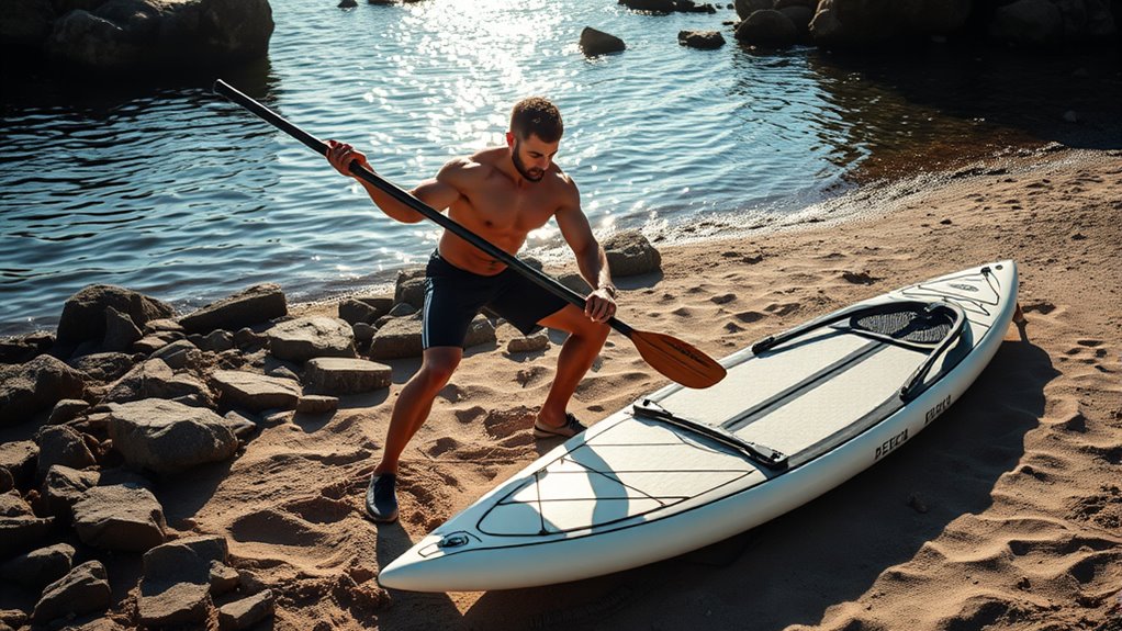 powerful paddling muscle training