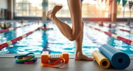 pre swim warm up exercises