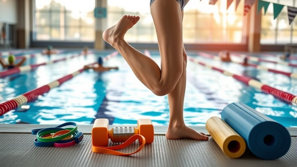 pre swim warm up exercises