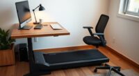 quiet under desk treadmill options