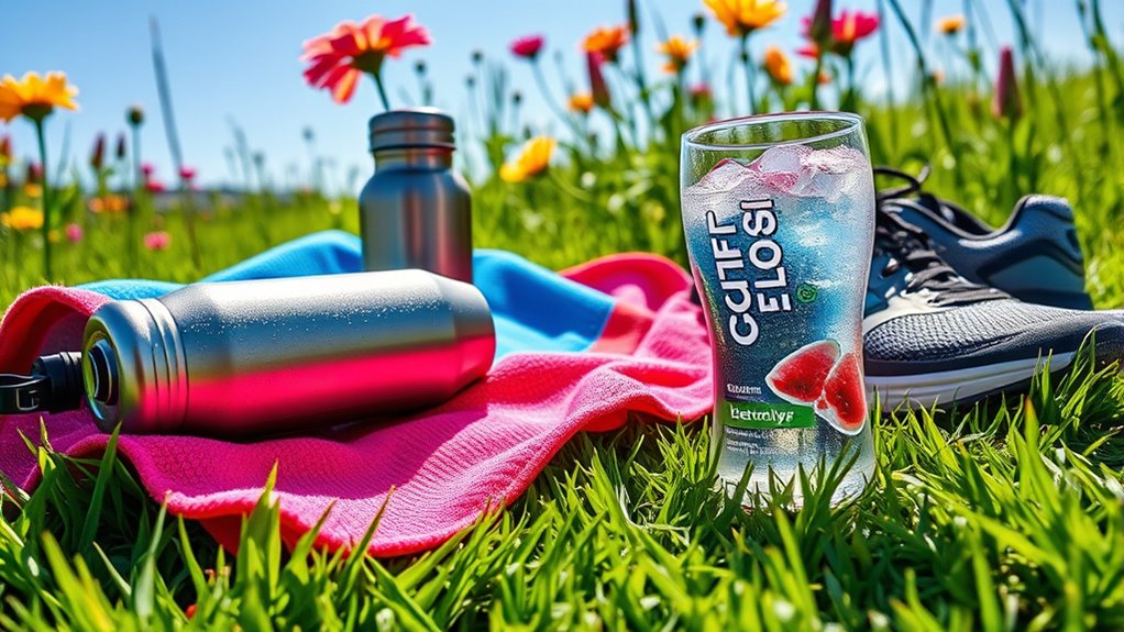 rehydrate with electrolytes promptly