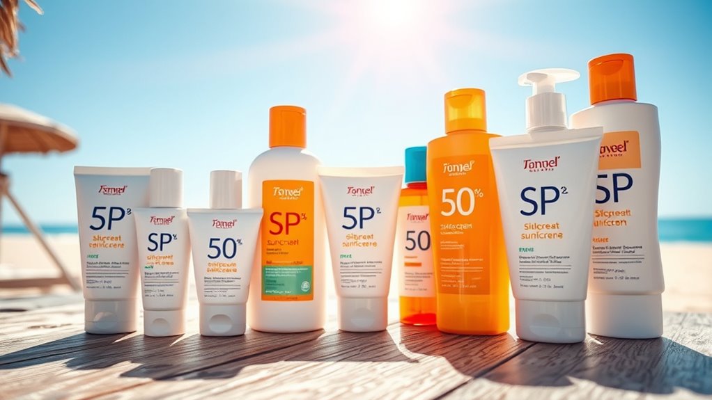 selecting appropriate sun protection