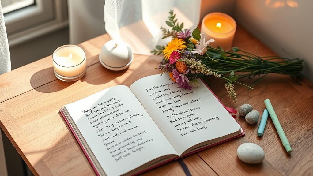 set intentions for self love