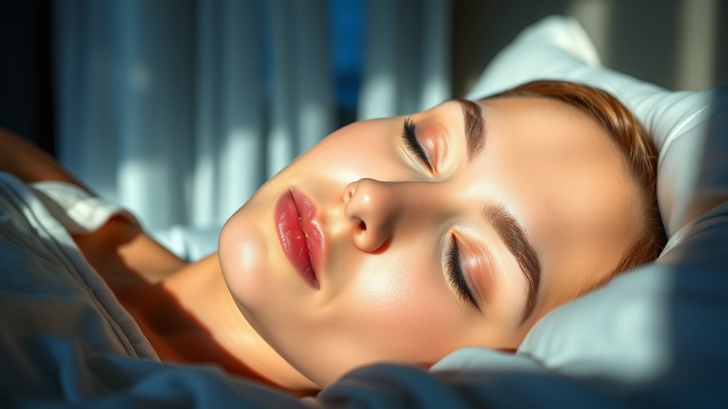sleep boosts skin repair