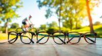 stylish durable active eyewear