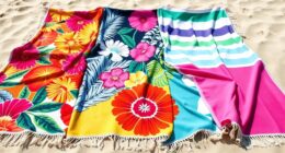 stylish oversized beach towels
