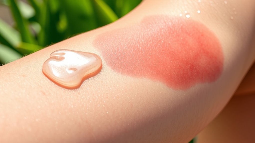 sun protection and soothing remedies