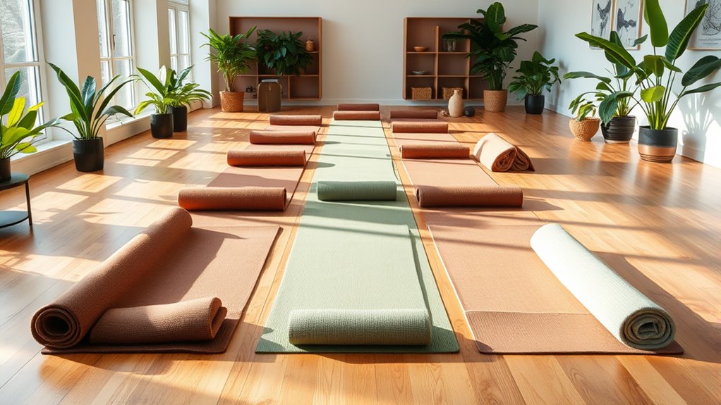 sustainable comfortable yoga mats