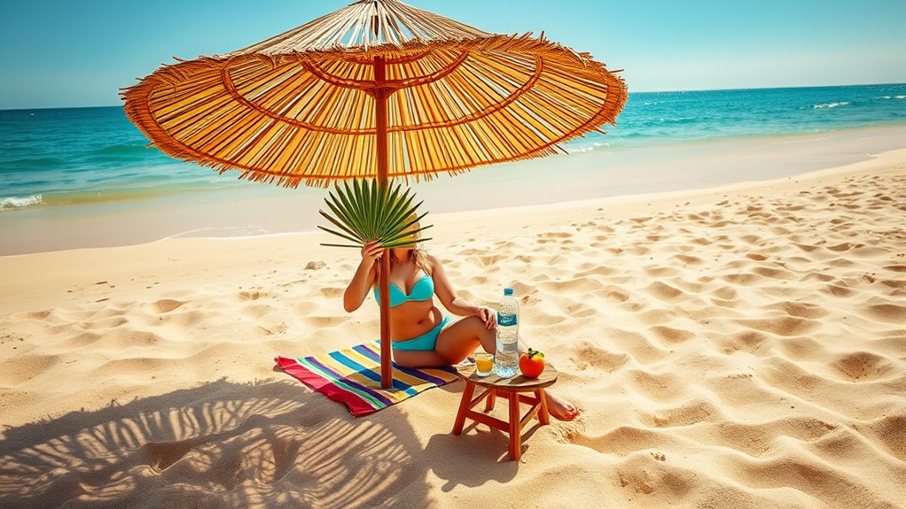 take shade breaks regularly